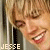 A contact sheet of seven animated frames showing a person with blonde hair and red lips smiling, each frame labeled "JESSE" in light brown text at the bottom left.