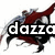 Animated icon with four quadrants showing character designs and text overlays including "dazzaDANNY" and "cya".
