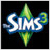 Pixelated static icon featuring stylized text with blue and green gradient elements on a black background.