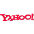 Static 50x50 pixel icon featuring red text 'YAHOO!' on a white background with visible anti-aliasing and slight transparency artifacts.