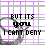 identical pixelated icons featuring a stylized face with closed eyes and the text "BUT ITS YOU I CANT DENY" in purple and black lettering