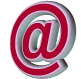 @ symbol rendered in red with white and gray outlines, displayed across multiple 3D views showing rotation angles on a light gray background.