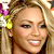 A 2x2 contact sheet of a pixelated animated icon featuring Beyoncé Knowles with floral hair accessories and a CoolBuddy.com logo on the top-right frame.