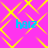 A static image with a bright pink background overlaid by yellow diamond-shaped lines forming a repeating pattern, featuring four instances of the word 'haiz' in light blue text.