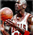 Pixelated image of a basketball player in white jersey with red accents holding an orange basketball against dark background.