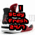 A pixelated sneaker with red, white, and black sections displays 'I Stay Fresh 24/7' text in a digital font.