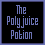 Six- with black backgrounds and blue text, featuring pixelated images of characters from Harry Potter series