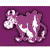 Pixelated white and purple icon with abstract shapes on a solid purple background, rendered in low-resolution style.