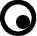 Four circular black-and-white icons arranged in a , each containing a black circular shape within a white circle bordered by a thick black ring