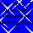 Blue background with white diamond lattice pattern and black text listing names including "The Sexy 7", "Kylie.Dani", "Kelly.Misa", "Audrey.Ann" and heart symbol <3.
