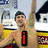 A pixelated image of a shirtless man with arms raised, overlaid with text elements including "i", "love", and "Ryan Lochte" in various colors.