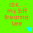 Pixelated text reads 'IDK... my bff Breanna Lee' on green and cyan backgrounds with a star icon changing color between frames.