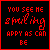 A 4x4 contact sheet of animated frames showing red pixelated text on black backgrounds with visible animation changes across sampled frames.