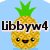 Four pixel-art fruit icons with smiling faces on light blue backgrounds, each paired with a username text overlay.