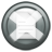 Circular icon with concentric rings and a central document-like shape on a light gray background.