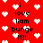 Red background with white pixelated hearts and black text reading "i love liam bunge !!!!" in multiple repeated arrangements.