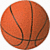 A basketball with visible seams on a white background, next to orange pixelated text reading 'TS LIFE' on black.