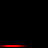 Three horizontal red bars on black background, two in upper half, one in lower half, with blurred edges.