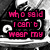 A four- of black-and-white images with pink text overlays, each showing a different phrase in a stylized font