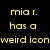 Pixelated text in yellow, cyan, and purple on black background with gray rectangle; no visible animation changes.