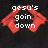 Red pixelated guns in various poses with overlaid text on a dark background, transitioning from four guns to two and then two guns with additional text.