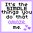 A 6-frame animated contact sheet of a pixel art buddy icon with text and sparkles on a purple background, showing subtle animation changes in the word "amaze" and sparkle positions.
