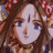 A pixelated anime-style character with long brown hair and blue eyes on the left, next to a black background with white text reading "Anime IM" above smaller cursive text "COM".