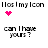 Pixelated pink hearts and text 'can I have yours?' appear in a pattern with varying heart counts across four repeated