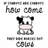 Pixelated cow icon with text about cows and questions, set against a bright pink background with white text blocks.