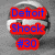 Four distinct text overlays on a grayscale soccer ball background with red, black, and yellow text elements.