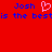 Red background with blue pixelated text reading "Josh" and "is the bestis the best" flanking a pink heart symbol.