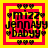 Pixelated icon with red and yellow borders displaying "mizz jennayy baby" text surrounded by heart symbols.