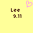 Yellow background with two identical text blocks and a pink pixelated heart above them.