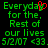 Green pixelated text on black background with red heart symbol, displaying 'Everyday for the. Rest of our lives 5/2/07 <33.'