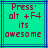 Two identical pixelated display red text on a teal background with blue lines