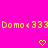 Yellow text and pixel hearts on a bright pink background with repeated patterns.