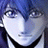 Pixelated anime-style character with blue hair and pale skin, side-by-side with text reading 'AnimeIM' and 'com' on black background.