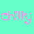 Animated sequence of a cartoon penguin in red-and-white hat against turquoise background with pink text.