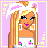 Animated contact sheet of a pixel-art Easter-themed icon featuring a blonde character with bunny ears and floral dress, showing frame-by-frame animation changes across 11 sampled frames on a pink background.
