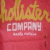 Pixelated red background with yellow text at top and white blocky text below, featuring 'Hollywood' in stylized font above 'COMPANY' in bold letters.