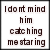 A four- with pixelated text in the top-left, top-right, and bottom-left ; the bottom-right is solid gray
