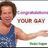 Pixelated image of a person in a blue sleeveless shirt extending an arm, with partial text and colored bars visible on the right.