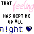 Pixelated text and heart icon animation with pink, black, blue, yellow, and white colors on a gray background.
