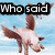 Animated sequence of a pig with wings flying against a blue sky background, accompanied by text reading "Who said pigs can't fly?".