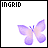Four pixelated butterfly icons arranged in a , each with distinct color schemes and subtle gradient transitions