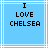 Two identical static images side-by-side showing pixelated text on a light blue background with white lines