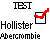 A 50x50 pixel animated contact sheet showing four frames of a fashion brand quiz icon with checkmarks and score text.