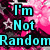 Pixelated text on a pink and black starry background with cyan lettering.