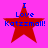 Red star with blue text "I Love Katzzmall!!" on bright pink background, four identical static frames.
