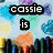 Pixelated image with text overlays on a colorful background featuring abstract shapes and a cityscape silhouette.